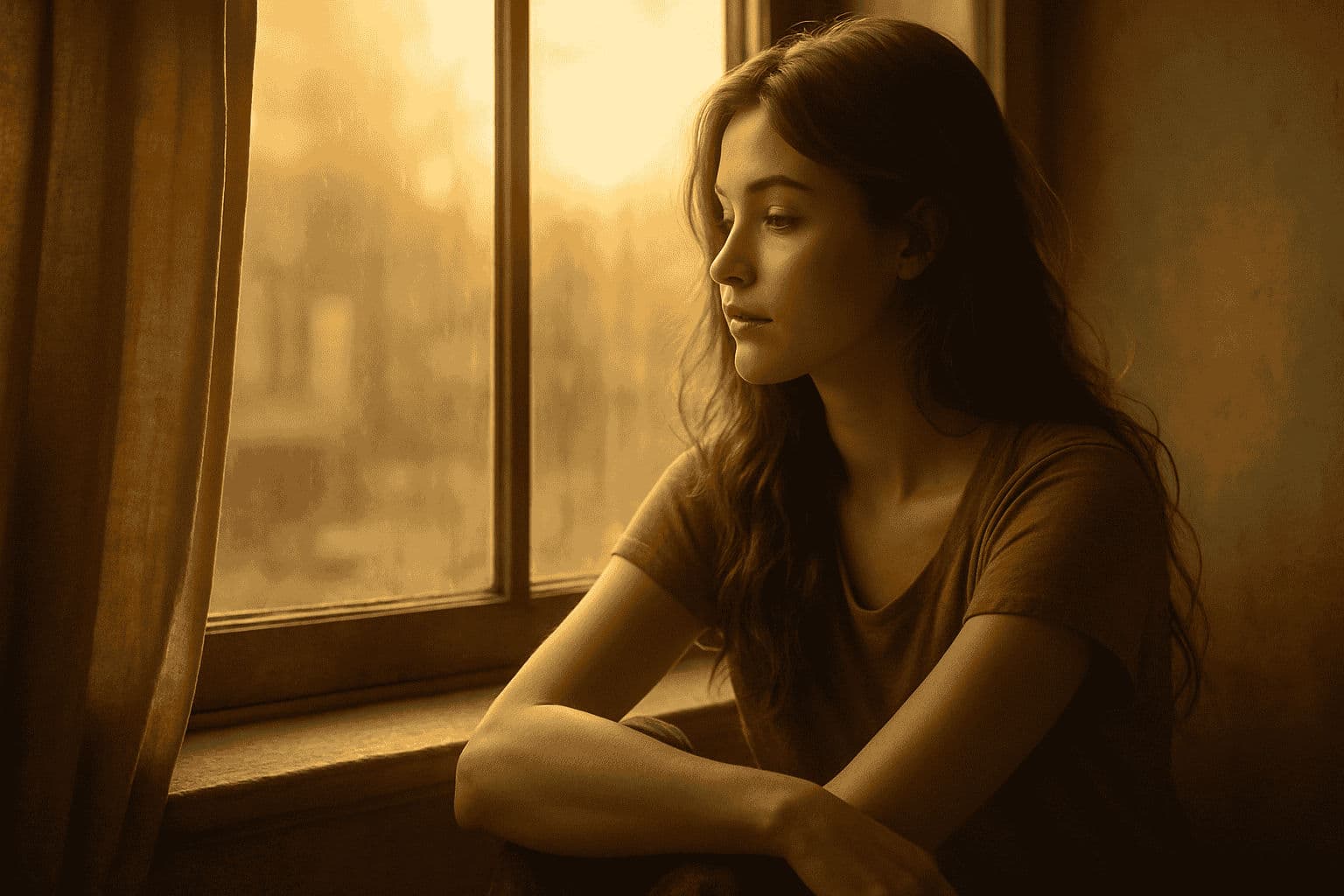 The Girl Behind the Window